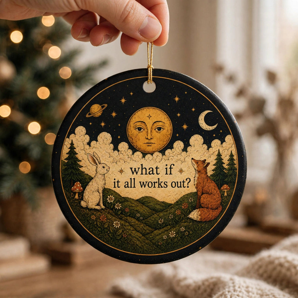 What If It All Works Out Ornament Celestial