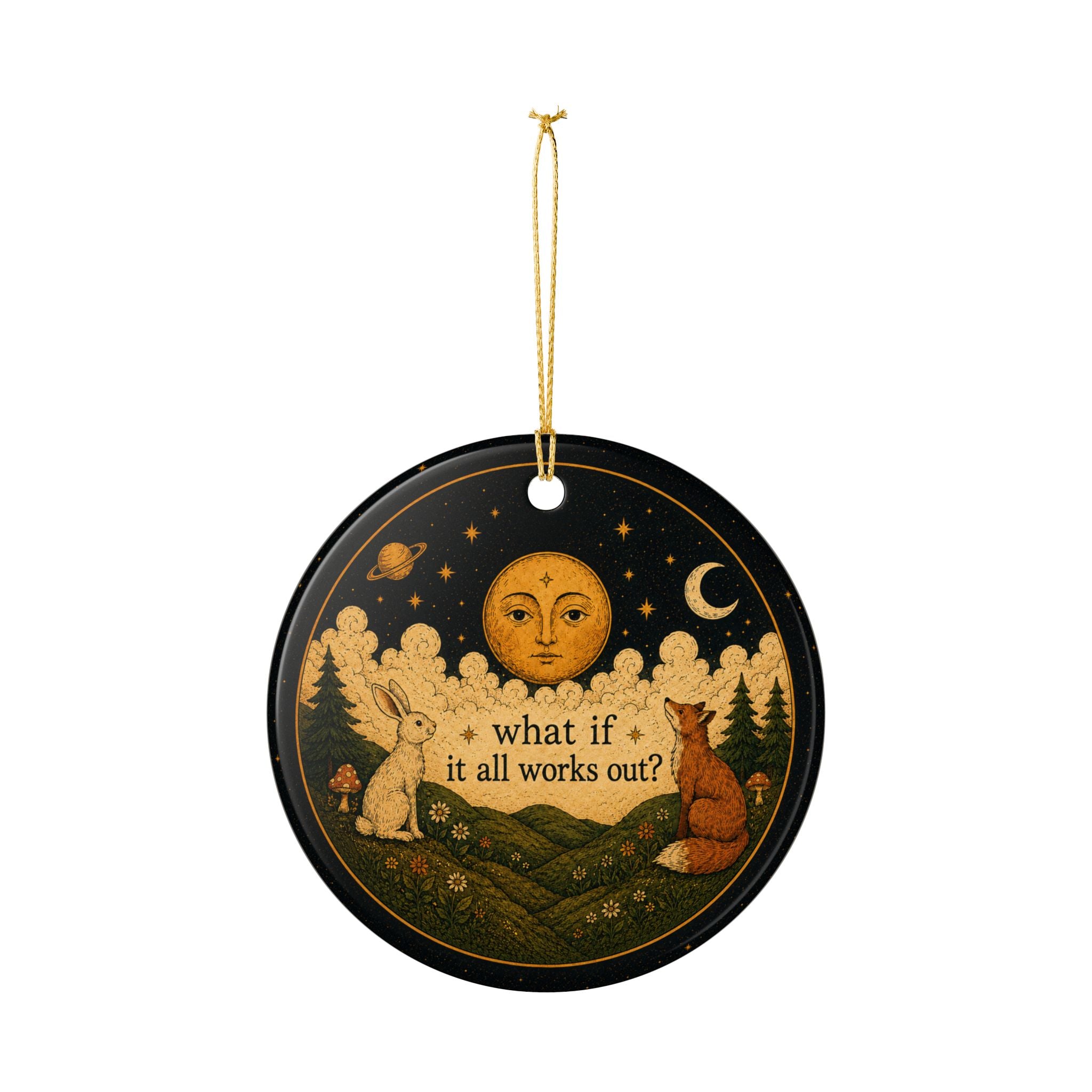 What If It All Works Out Ornament Celestial