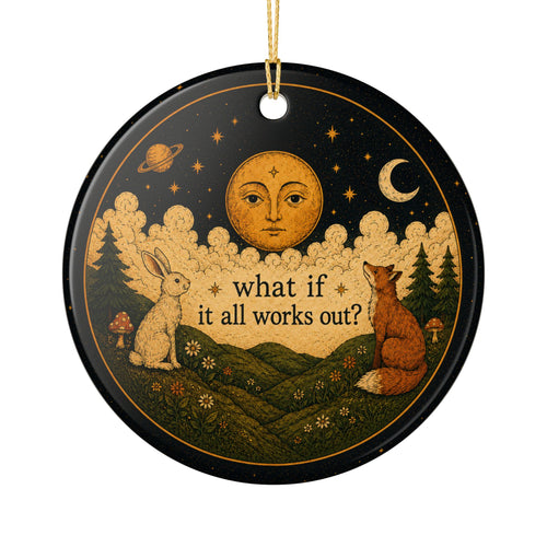 What If It All Works Out Ornament Celestial